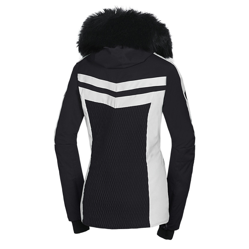 Lyžiarska bunda Northfinder Brandi black/white BU-6044SNW